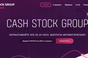 скрипт Payeer удвоителя CashStock