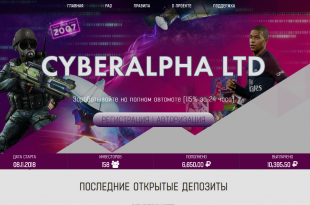 Скрипт хайпа CYBERALPHA LTD