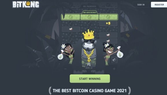 BitKong Clone Gambling Script