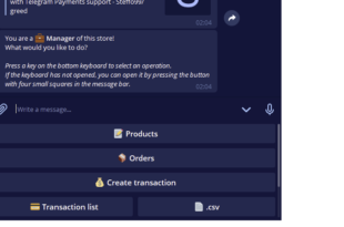 Download python Telegram shop bot with Payments support