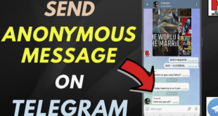 Anonymous Telegram Messages Script