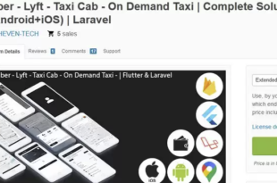 PHP Script Uber - Lyft - Taxi Cab - On Demand Taxi