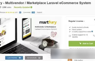 PHP Script MartFury - Multivendor Marketplace (Nulled)