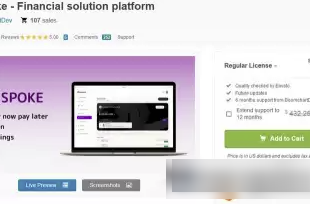 PHP Script Bespoke - Financial solution platform v1.0.0 (Nulled)