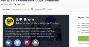 WP Brain - WordPress Logic Controller (Nulled)