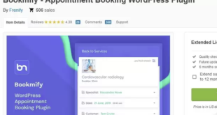 Bookmify - Appointment Booking WordPress Plugin (Nulled)