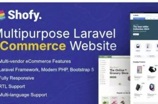 Shofy – eCommerce & Multivendor Marketplace Laravel Platform (Nulled)