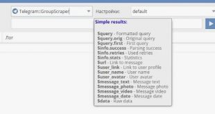 Telegram parsing bot