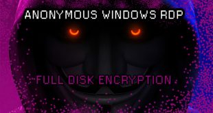 Anonymous Windows RDP - full disk encryption