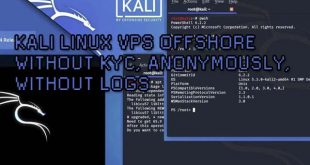 Kali Linux VPS offshore Without KYC, anonymously, without logs